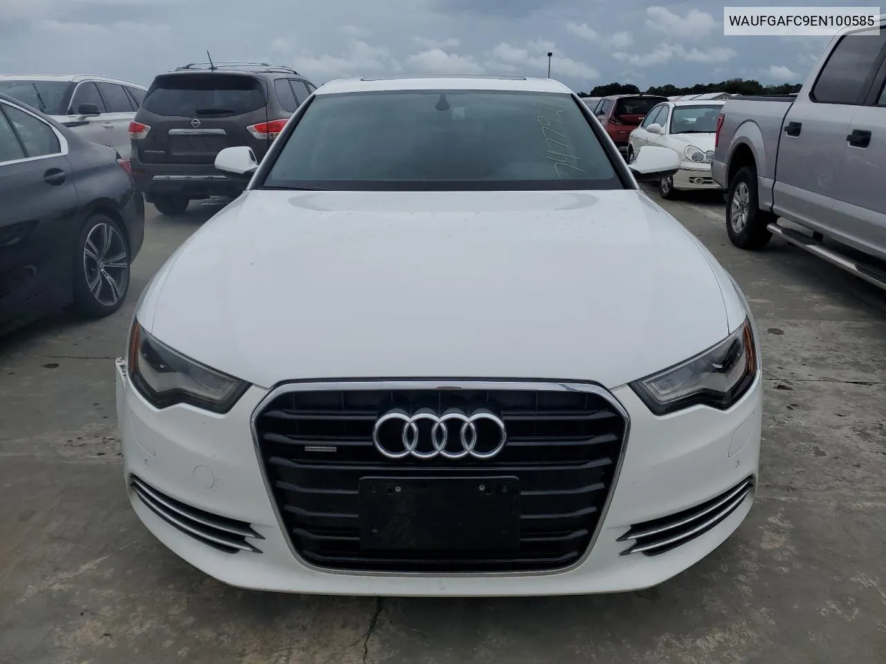 2014 Audi A6 Premium Plus VIN: WAUFGAFC9EN100585 Lot: 74779214