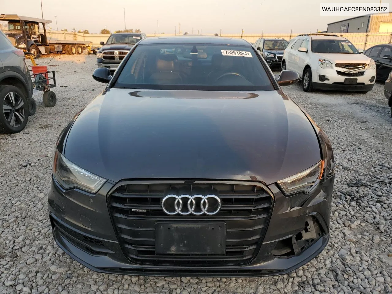 2014 Audi A6 Prestige VIN: WAUHGAFC8EN083352 Lot: 75051864