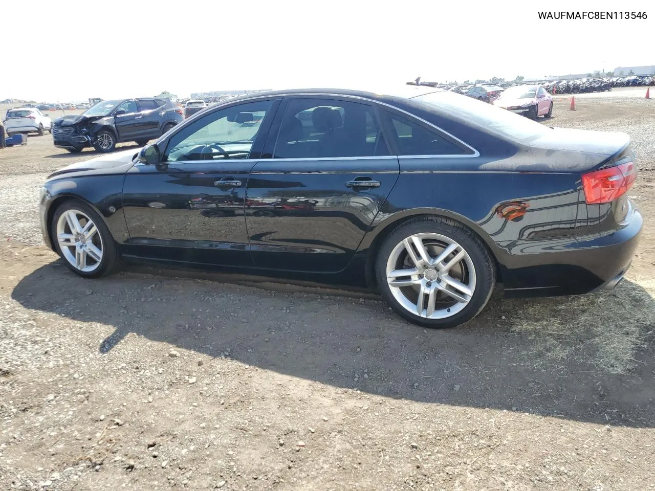 2014 Audi A6 Premium Plus VIN: WAUFMAFC8EN113546 Lot: 75241244