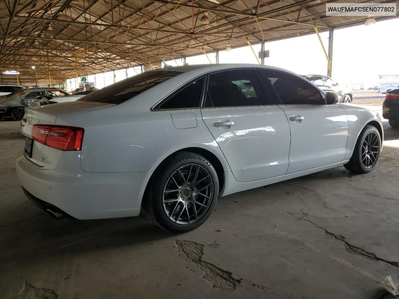 2014 Audi A6 Premium Plus VIN: WAUFMAFC5EN077802 Lot: 75658084