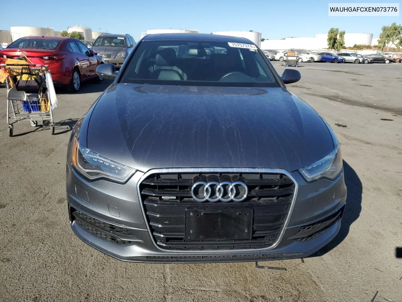 2014 Audi A6 Prestige VIN: WAUHGAFCXEN073776 Lot: 75757374