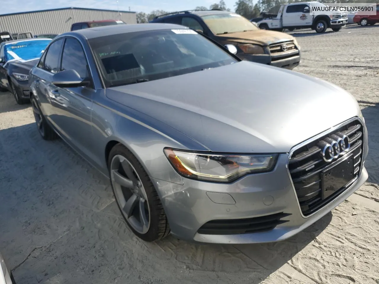 2014 Audi A6 Premium Plus VIN: WAUGFAFC3EN056901 Lot: 75946704