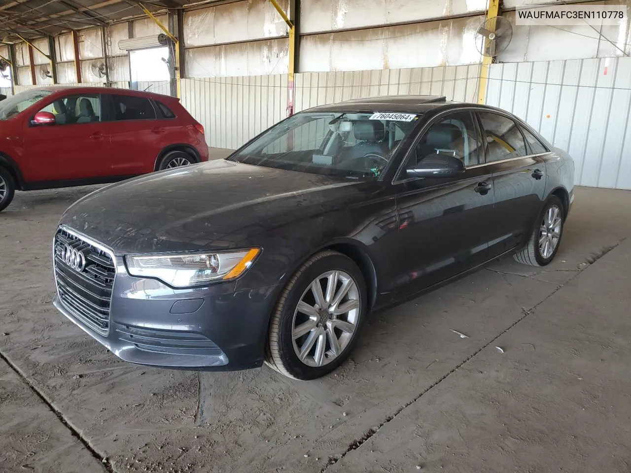 2014 Audi A6 Premium Plus VIN: WAUFMAFC3EN110778 Lot: 76045064