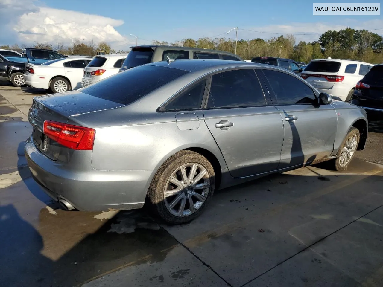 2014 Audi A6 Premium Plus VIN: WAUFGAFC6EN161229 Lot: 76347034