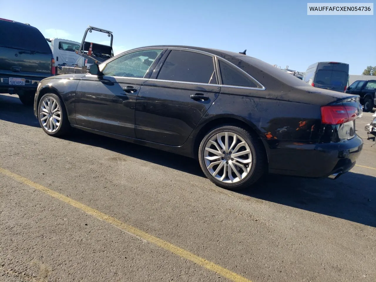 WAUFFAFCXEN054736 2014 Audi A6 Premium