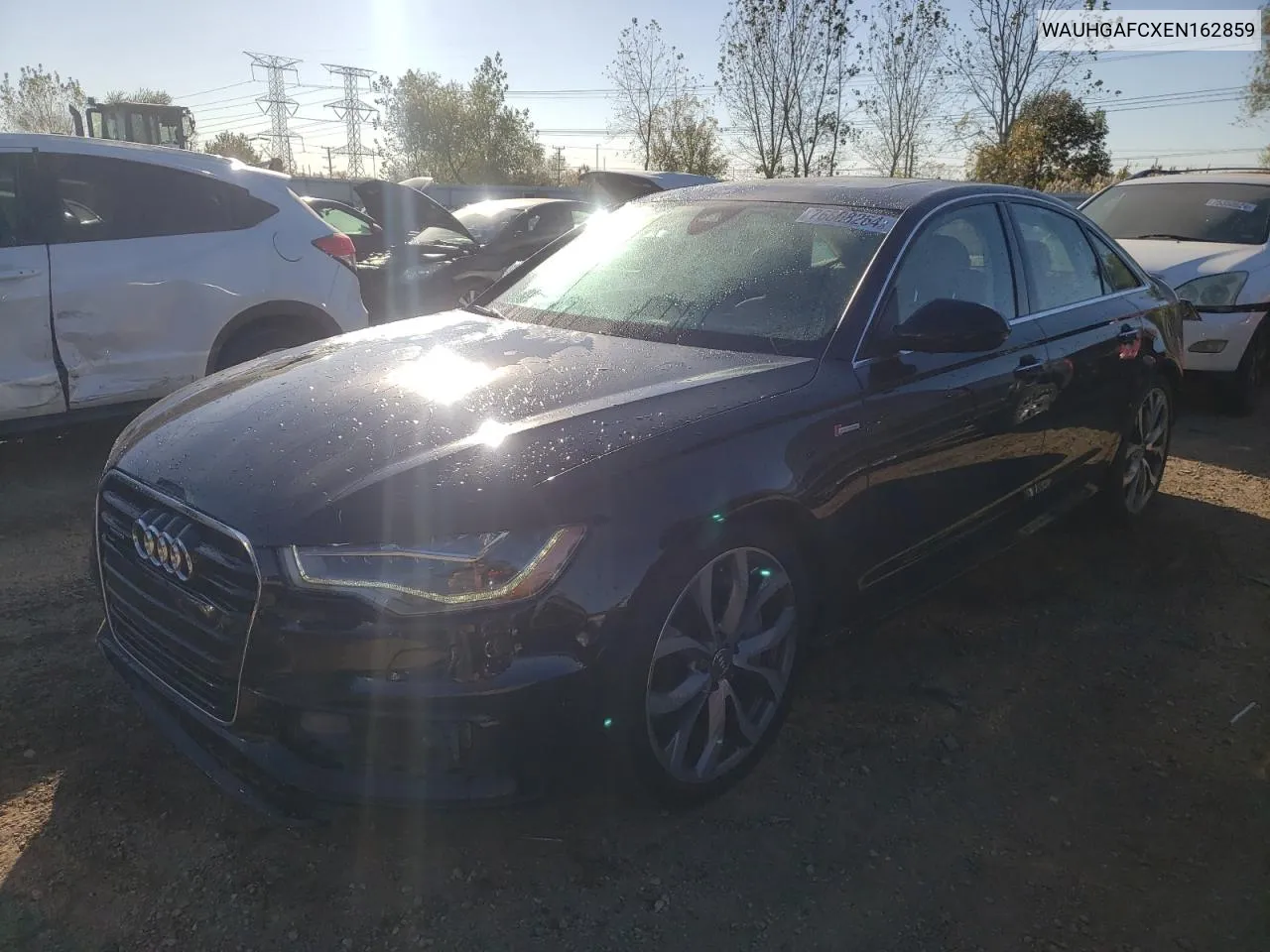 2014 Audi A6 Prestige VIN: WAUHGAFCXEN162859 Lot: 76808264