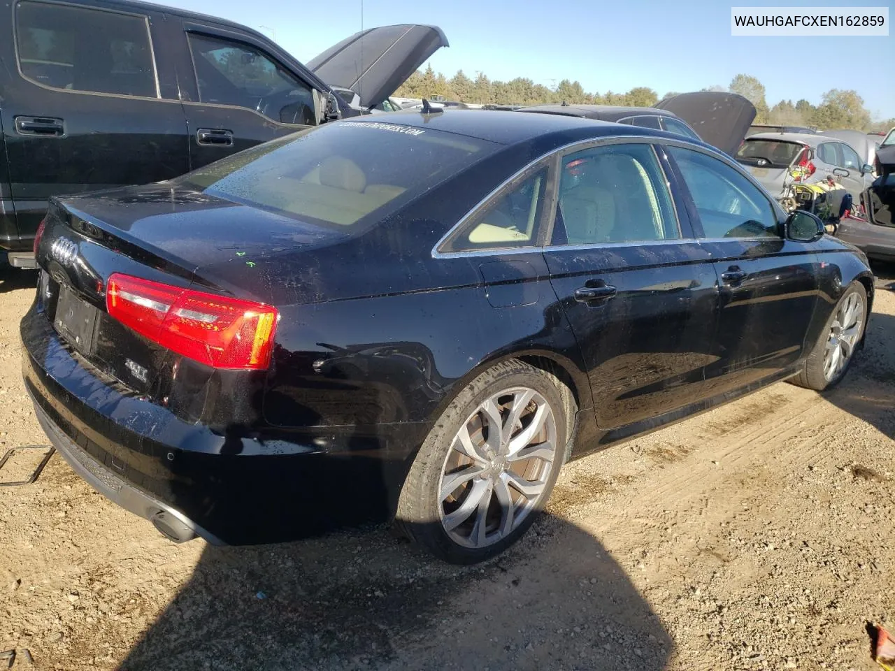 2014 Audi A6 Prestige VIN: WAUHGAFCXEN162859 Lot: 76808264