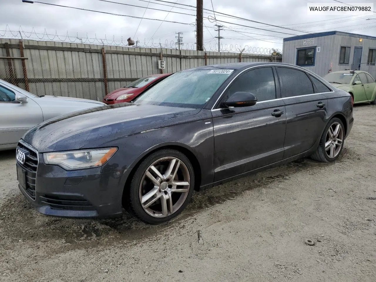 2014 Audi A6 Premium Plus VIN: WAUGFAFC8EN079882 Lot: 78312024