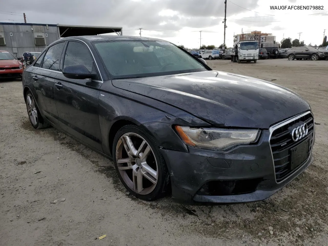 2014 Audi A6 Premium Plus VIN: WAUGFAFC8EN079882 Lot: 78312024