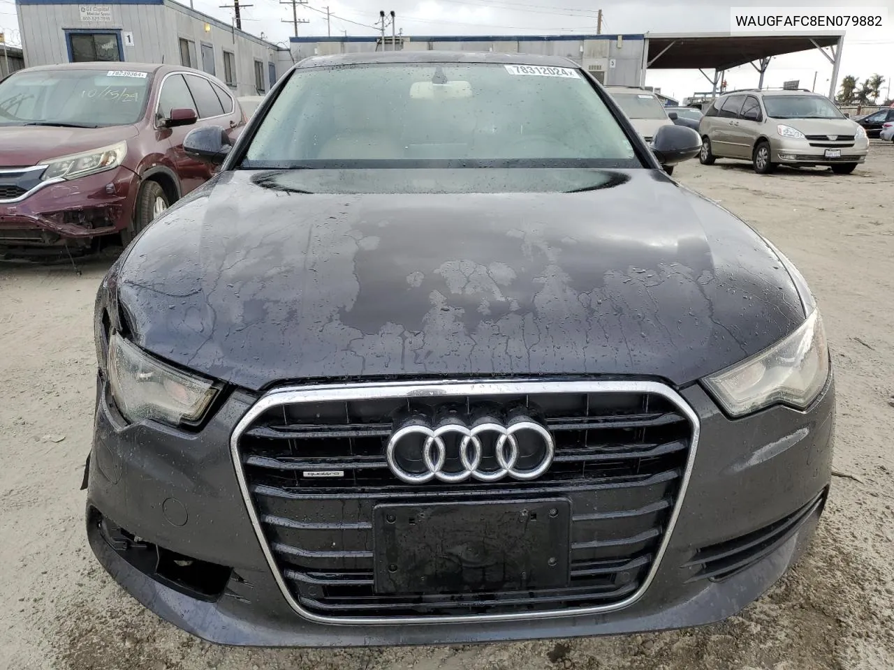 2014 Audi A6 Premium Plus VIN: WAUGFAFC8EN079882 Lot: 78312024