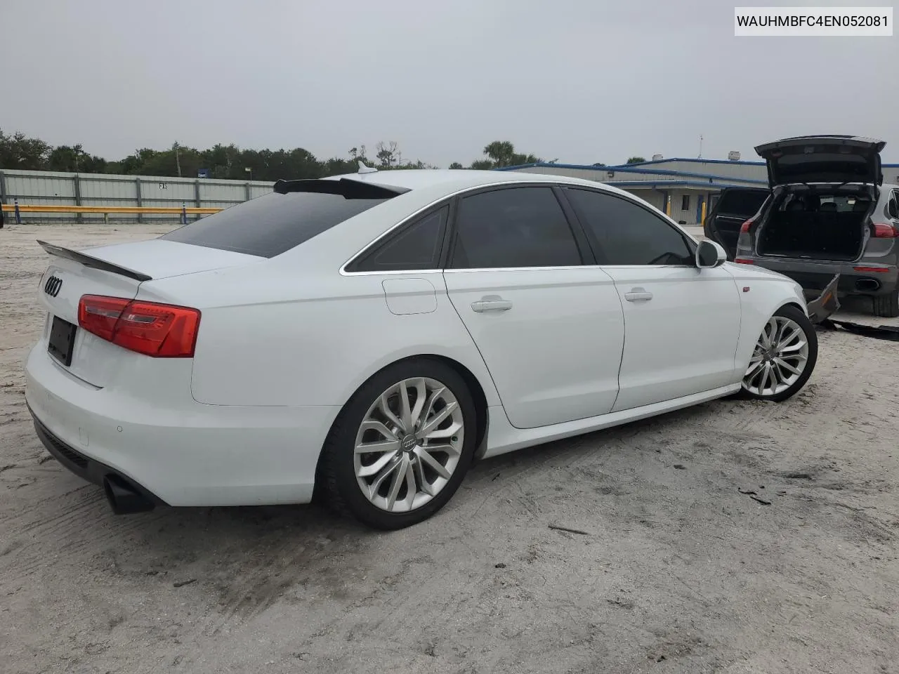 2014 Audi A6 Prestige VIN: WAUHMBFC4EN052081 Lot: 78794434