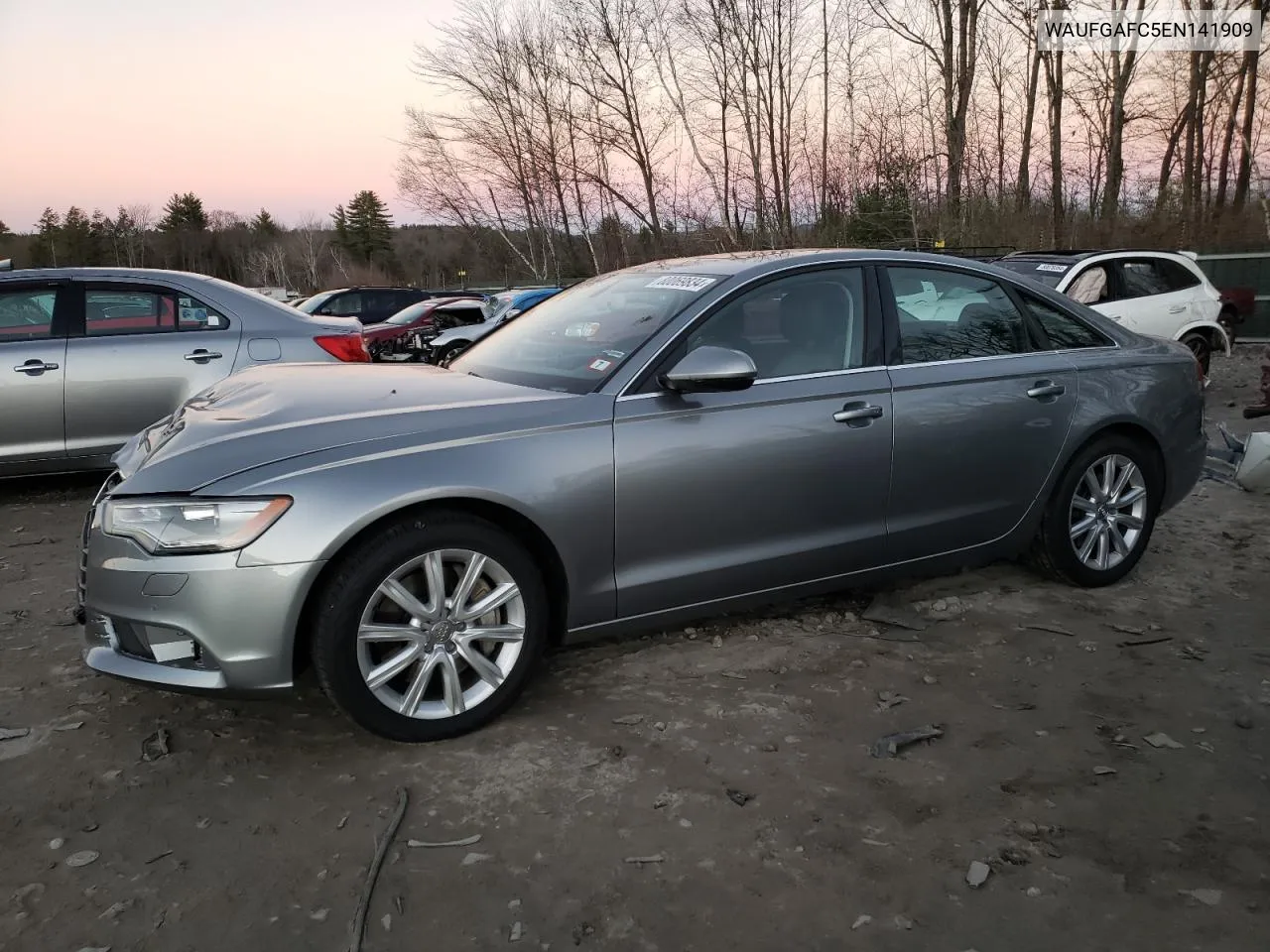 2014 Audi A6 Premium Plus VIN: WAUFGAFC5EN141909 Lot: 80069834