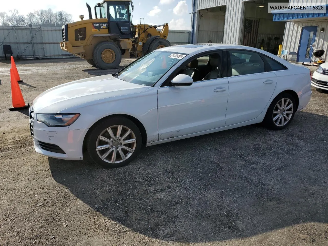 2014 Audi A6 Premium Plus VIN: WAUGFAFC4EN116328 Lot: 81109424