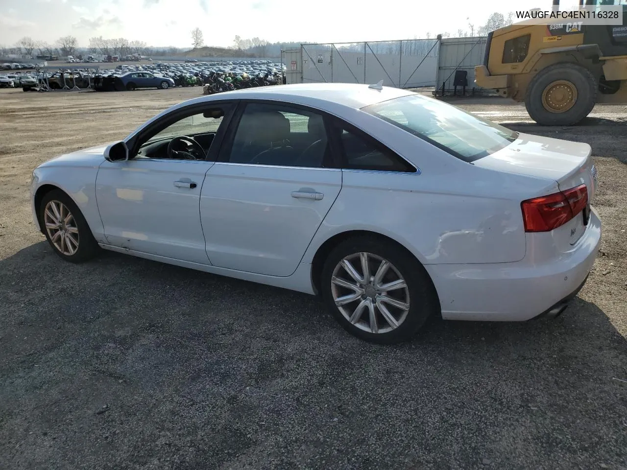 2014 Audi A6 Premium Plus VIN: WAUGFAFC4EN116328 Lot: 81109424