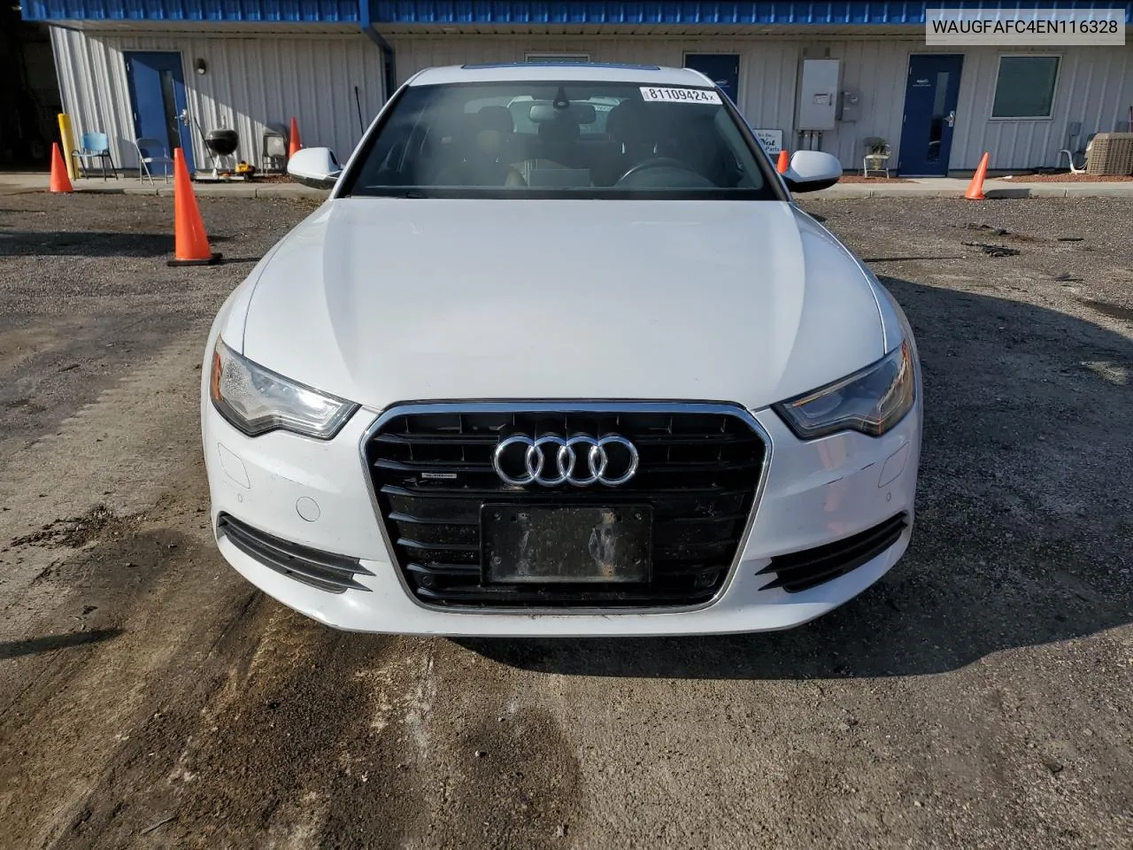 2014 Audi A6 Premium Plus VIN: WAUGFAFC4EN116328 Lot: 81109424