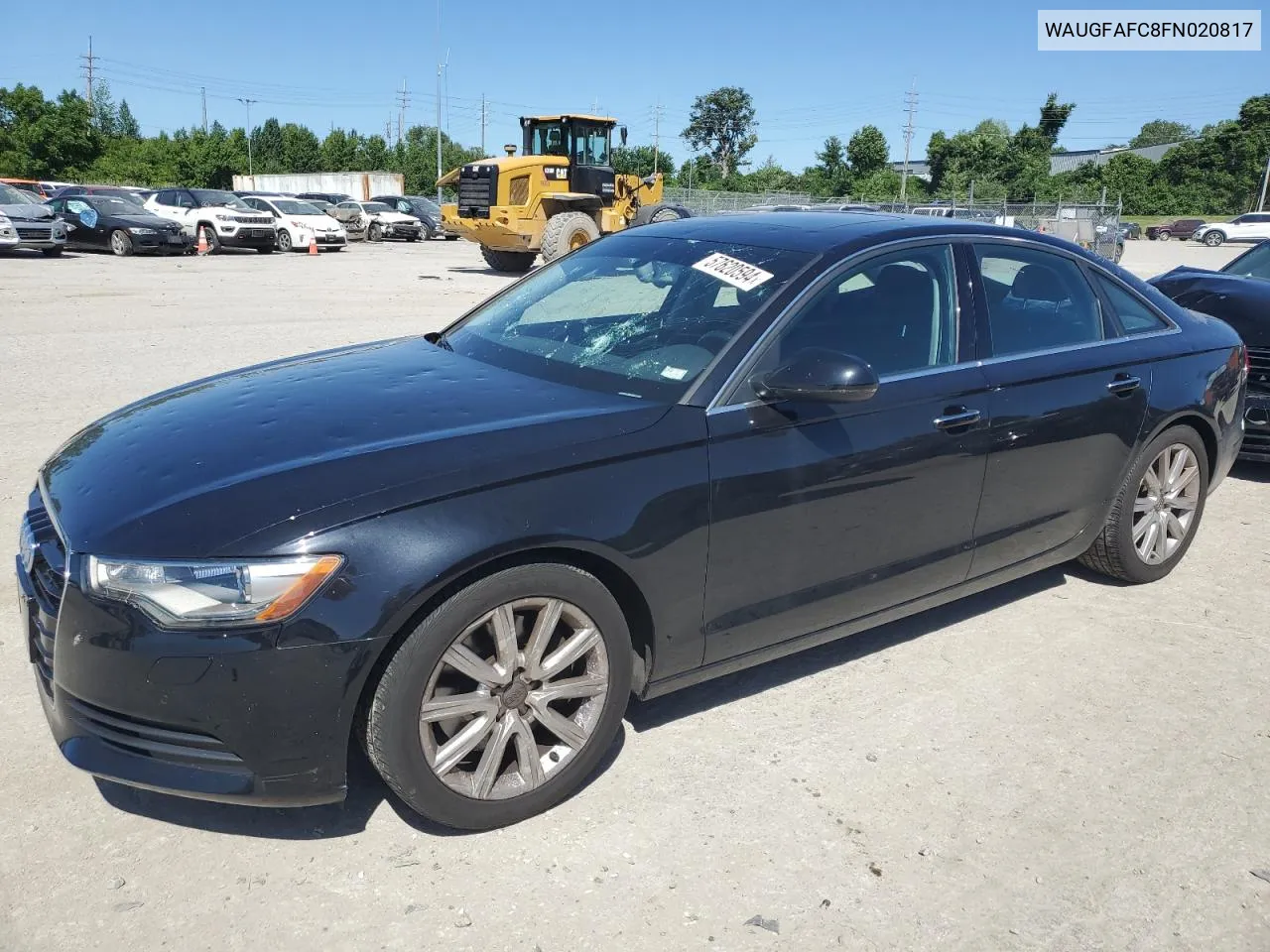 2015 Audi A6 Premium Plus VIN: WAUGFAFC8FN020817 Lot: 57620594