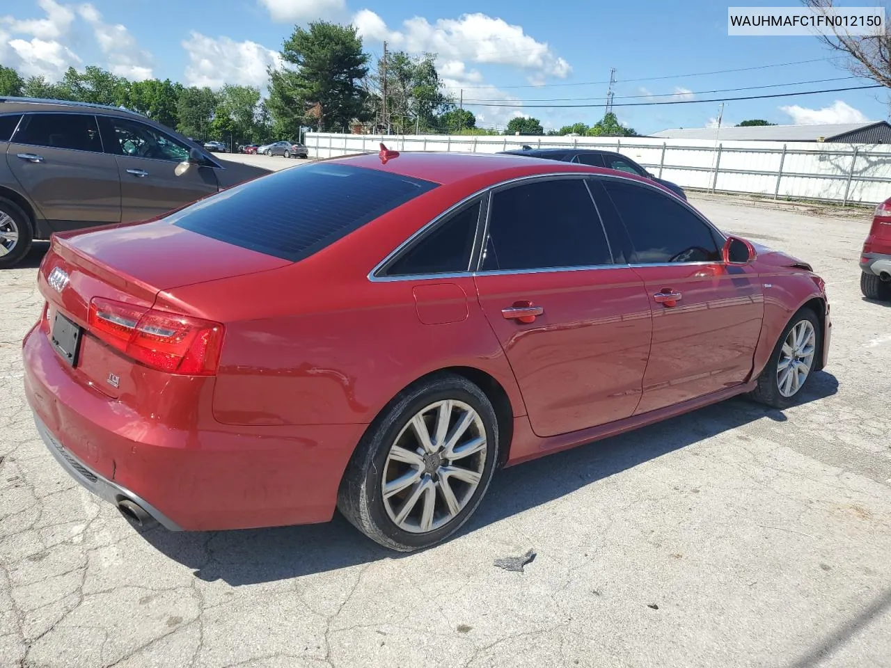 2015 Audi A6 Prestige VIN: WAUHMAFC1FN012150 Lot: 58028474