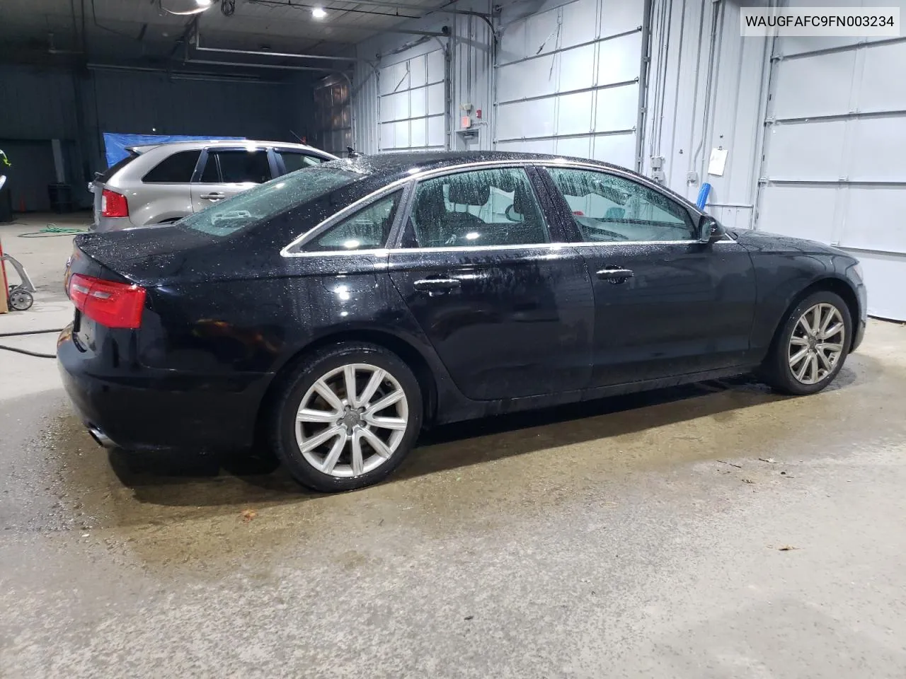 2015 Audi A6 Premium Plus VIN: WAUGFAFC9FN003234 Lot: 60681344