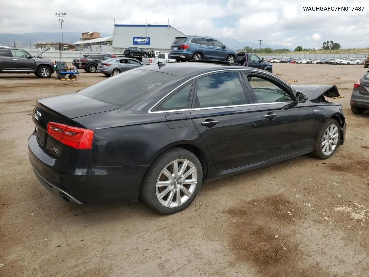 2015 Audi A6 Prestige VIN: WAUHGAFC7FN017487 Lot: 61004334