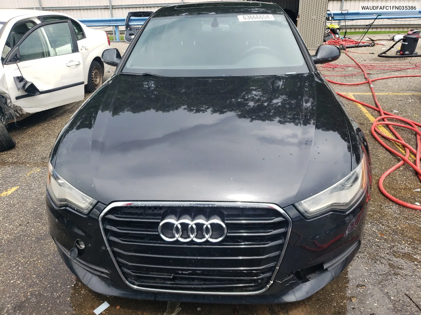 2015 Audi A6 Premium Plus VIN: WAUDFAFC1FN035386 Lot: 63666654