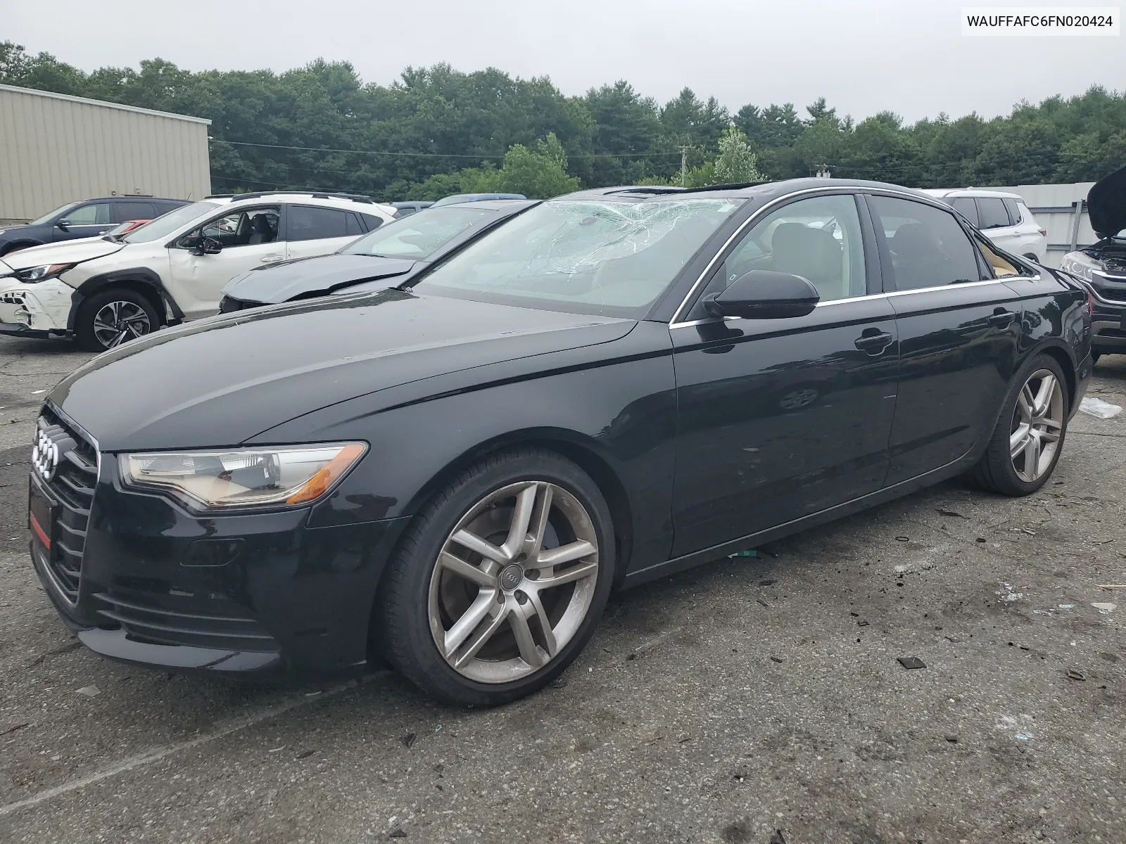 WAUFFAFC6FN020424 2015 Audi A6 Premium