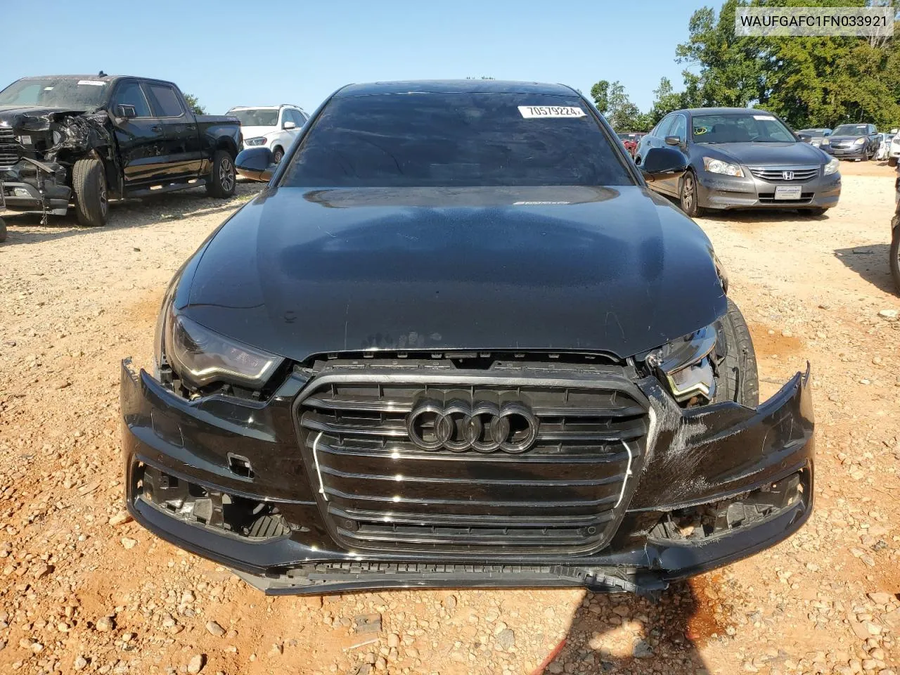 2015 Audi A6 Premium Plus VIN: WAUFGAFC1FN033921 Lot: 70579224