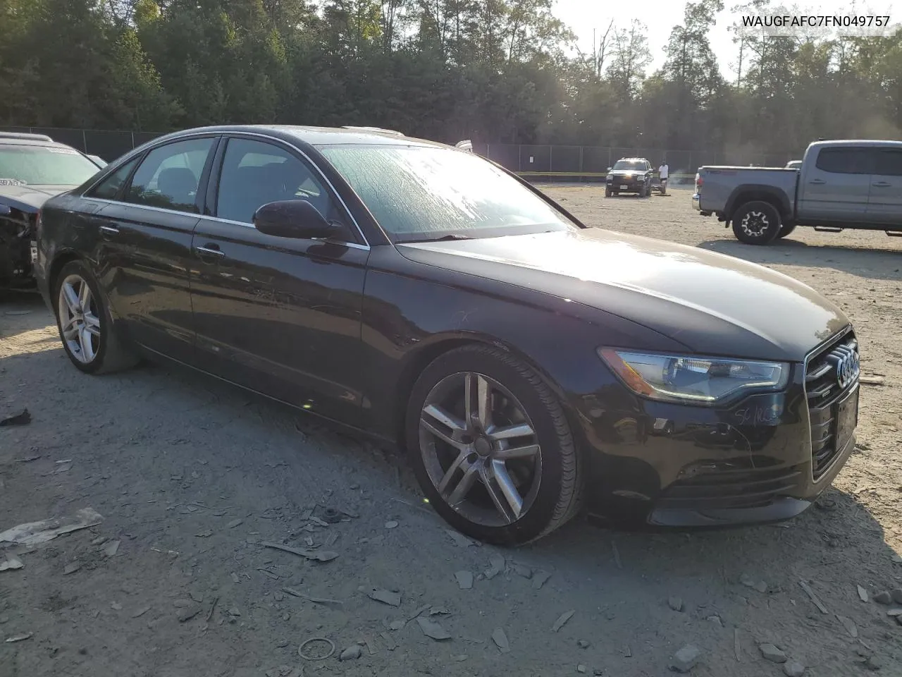 2015 Audi A6 Premium Plus VIN: WAUGFAFC7FN049757 Lot: 71008074