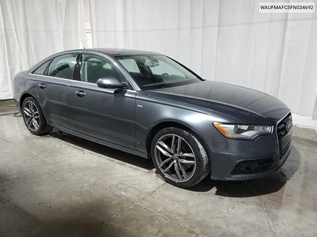 WAUFMAFC5FN034692 2015 Audi A6 Premium Plus