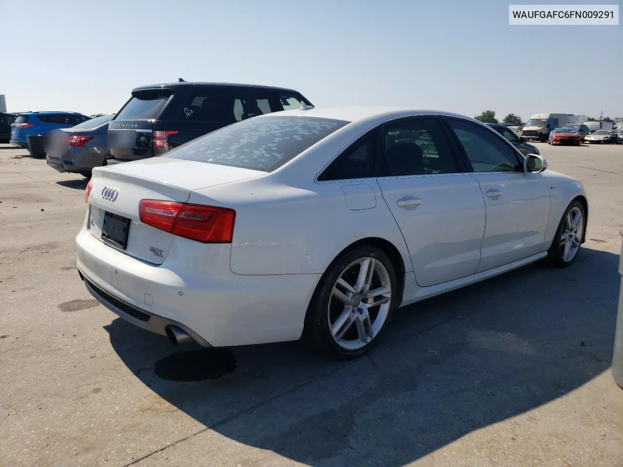 2015 Audi A6 Premium Plus VIN: WAUFGAFC6FN009291 Lot: 72076404