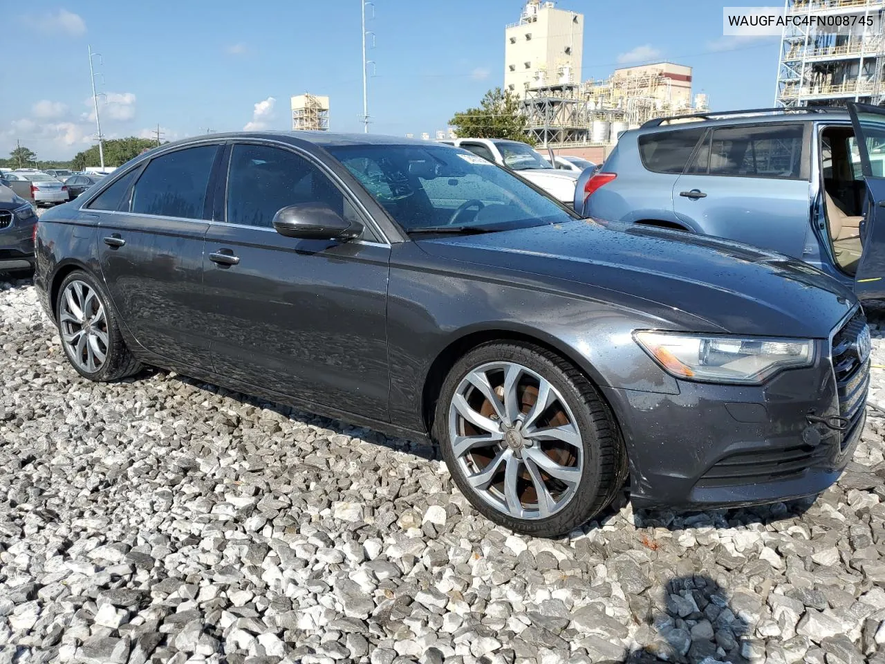 2015 Audi A6 Premium Plus VIN: WAUGFAFC4FN008745 Lot: 72473754