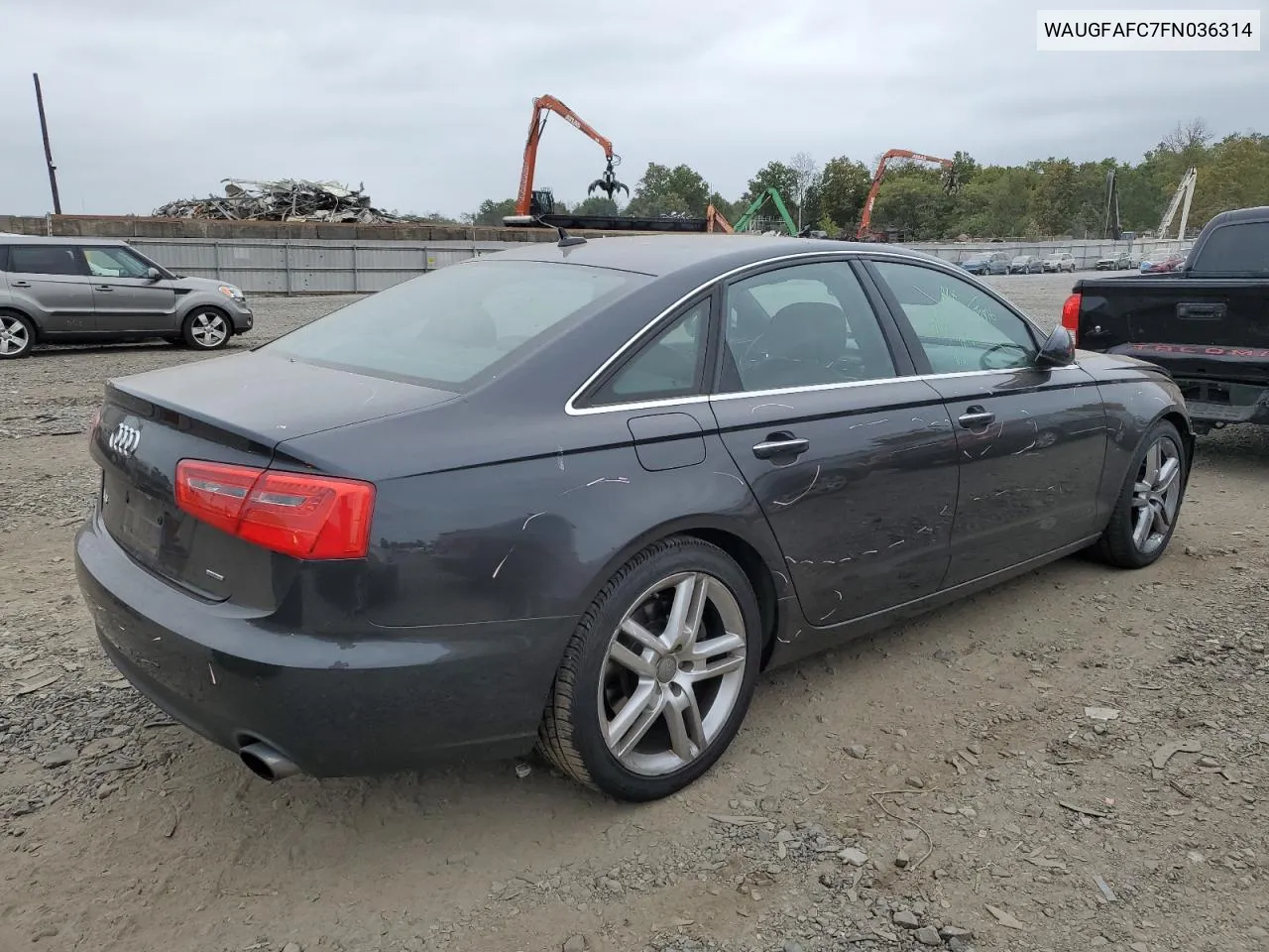 WAUGFAFC7FN036314 2015 Audi A6 Premium Plus