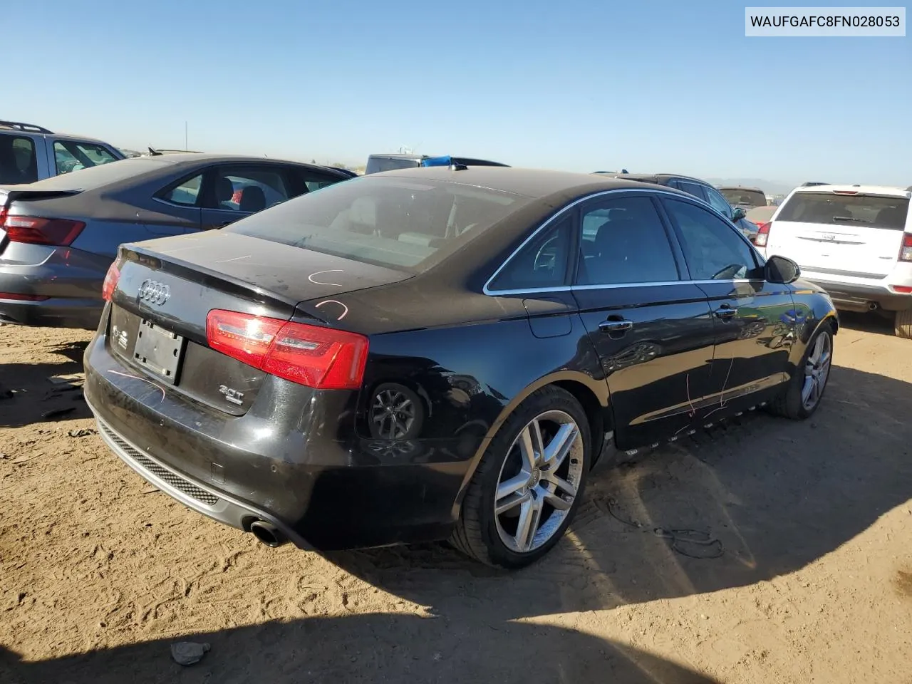 2015 Audi A6 Premium Plus VIN: WAUFGAFC8FN028053 Lot: 73145364