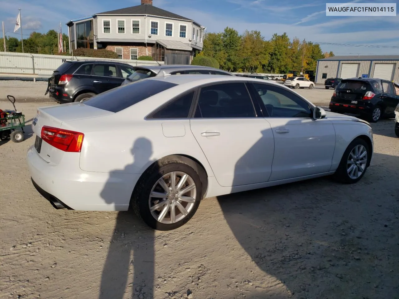 WAUGFAFC1FN014115 2015 Audi A6 Premium Plus