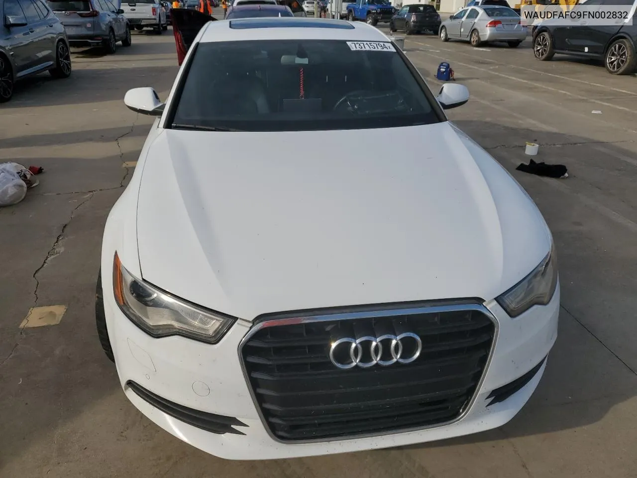 2015 Audi A6 Premium Plus VIN: WAUDFAFC9FN002832 Lot: 73715794