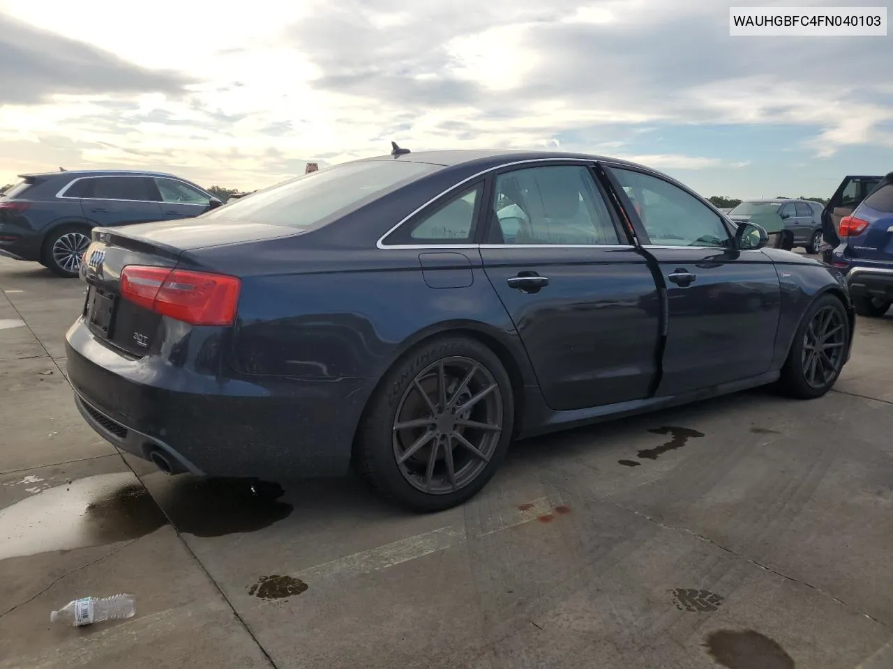 WAUHGBFC4FN040103 2015 Audi A6 Prestige