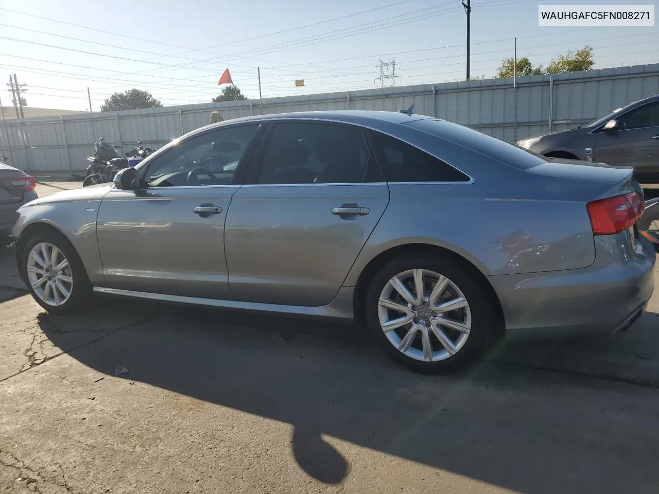 2015 Audi A6 Prestige VIN: WAUHGAFC5FN008271 Lot: 73974324