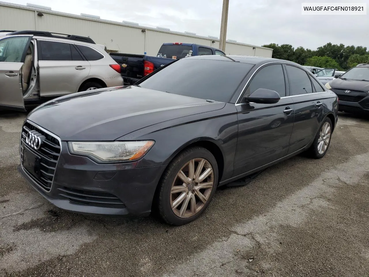 2015 Audi A6 Premium Plus VIN: WAUGFAFC4FN018921 Lot: 75096124