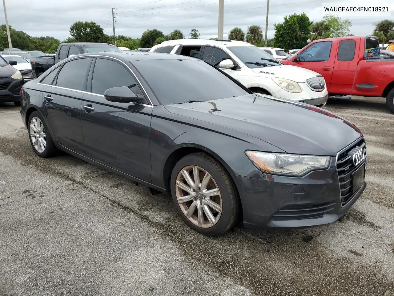 2015 Audi A6 Premium Plus VIN: WAUGFAFC4FN018921 Lot: 75096124