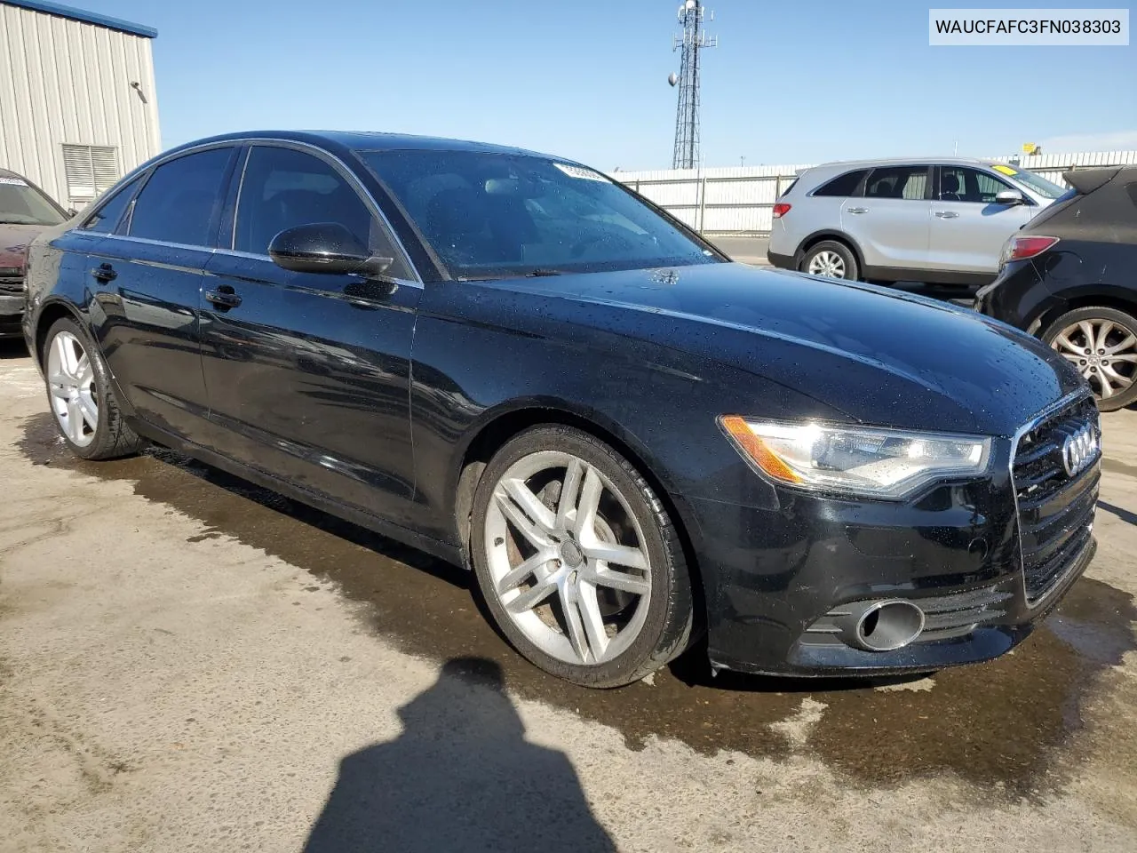 2015 Audi A6 Premium VIN: WAUCFAFC3FN038303 Lot: 75356394