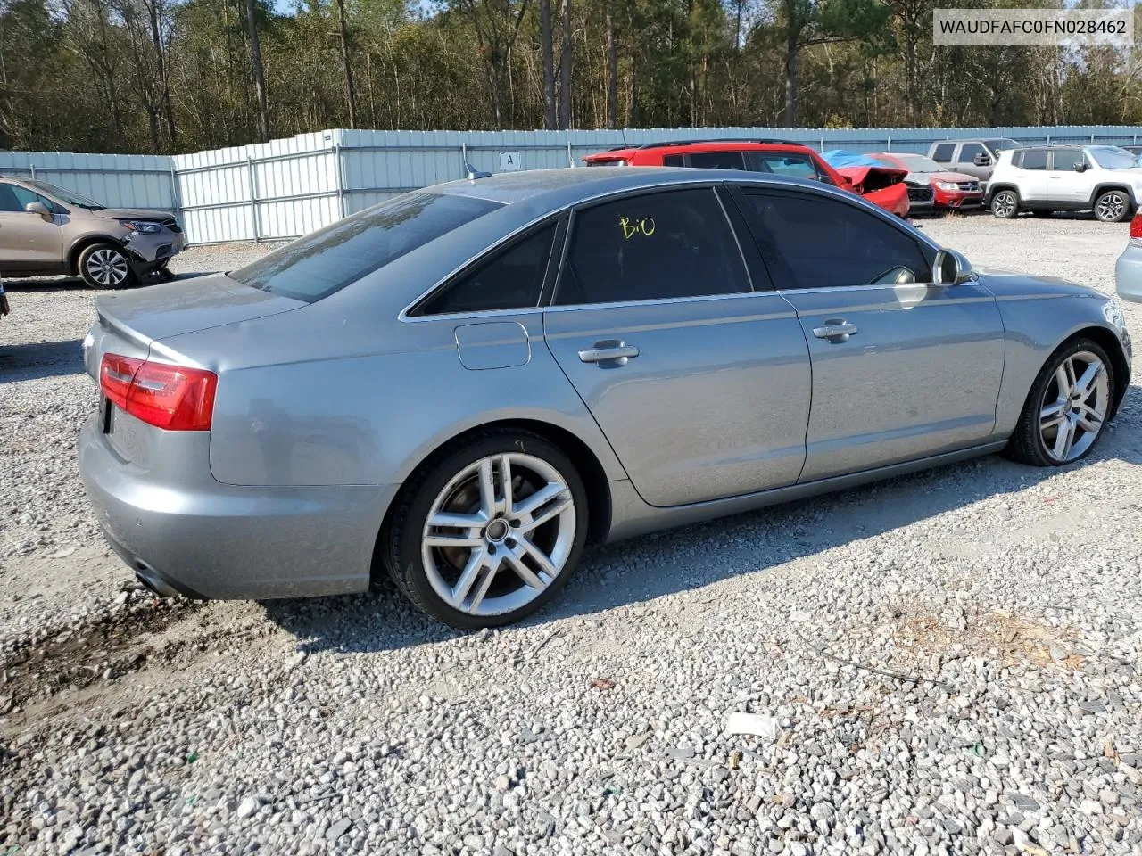 2015 Audi A6 Premium Plus VIN: WAUDFAFC0FN028462 Lot: 75934074