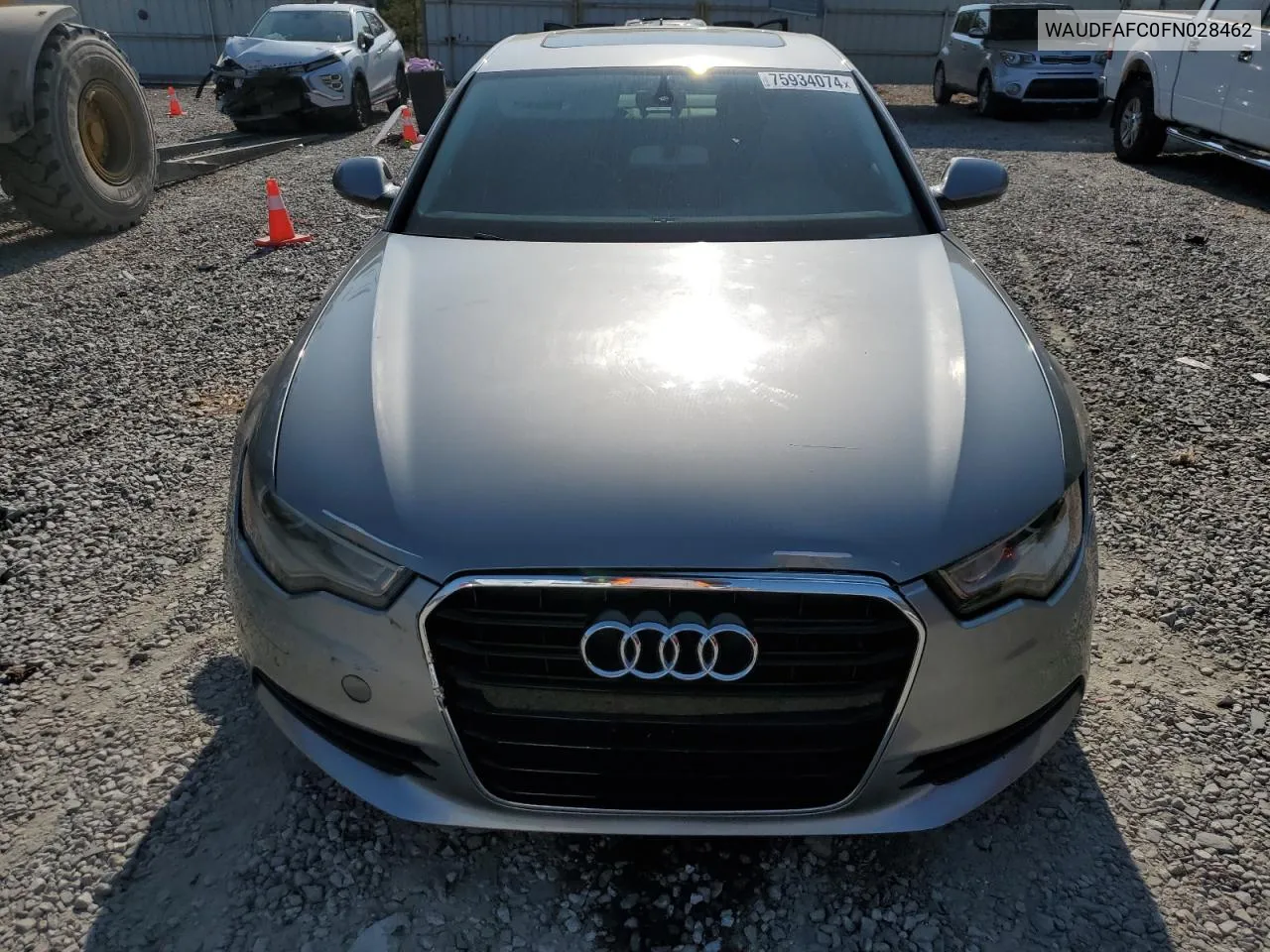 2015 Audi A6 Premium Plus VIN: WAUDFAFC0FN028462 Lot: 75934074