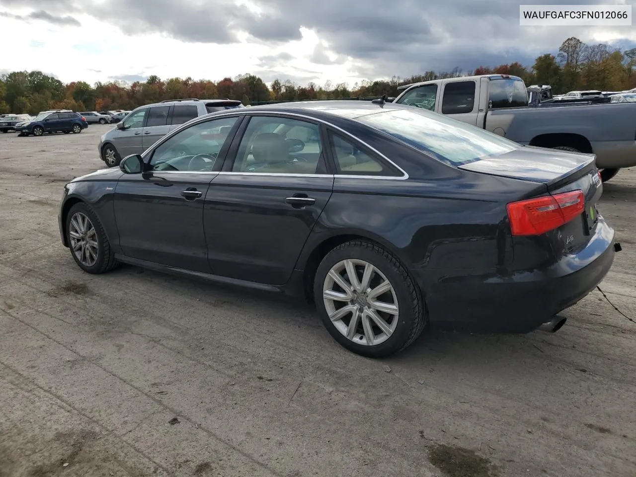 2015 Audi A6 Premium Plus VIN: WAUFGAFC3FN012066 Lot: 76443444