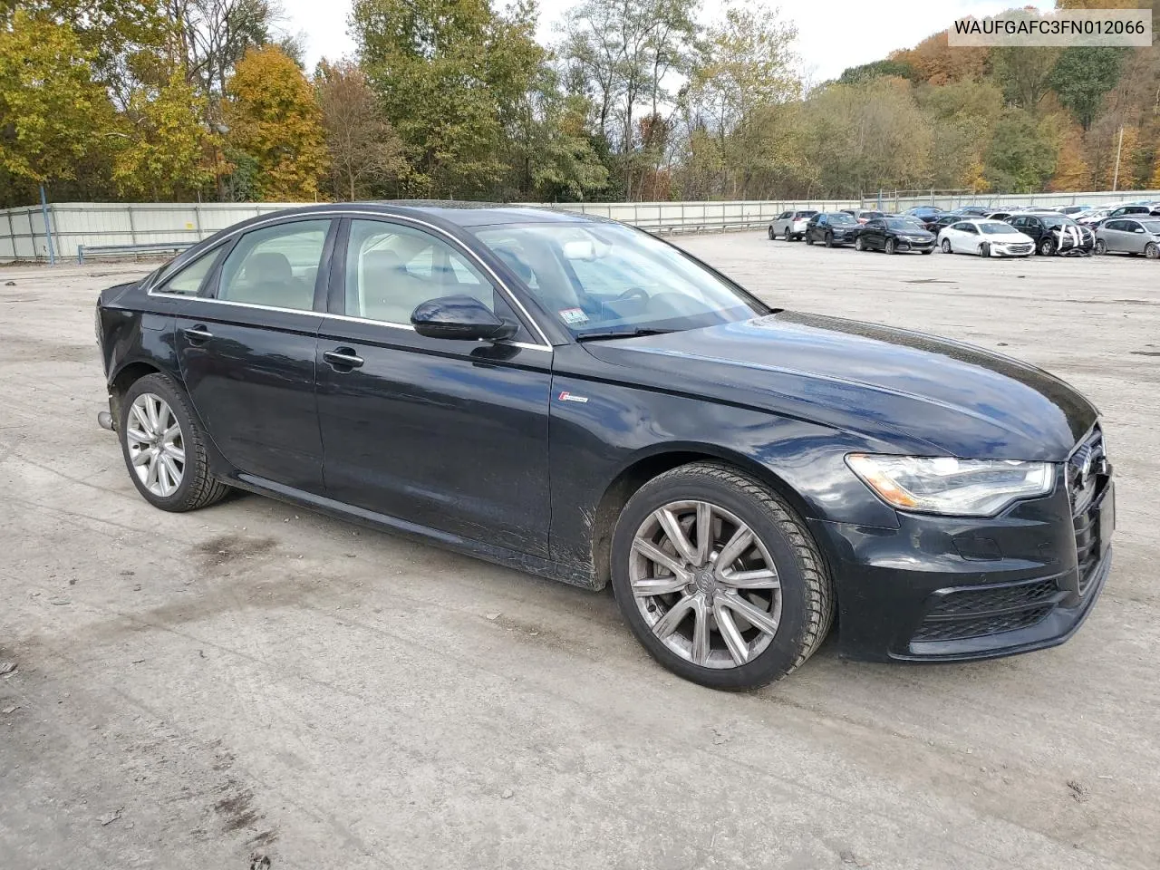 2015 Audi A6 Premium Plus VIN: WAUFGAFC3FN012066 Lot: 76443444