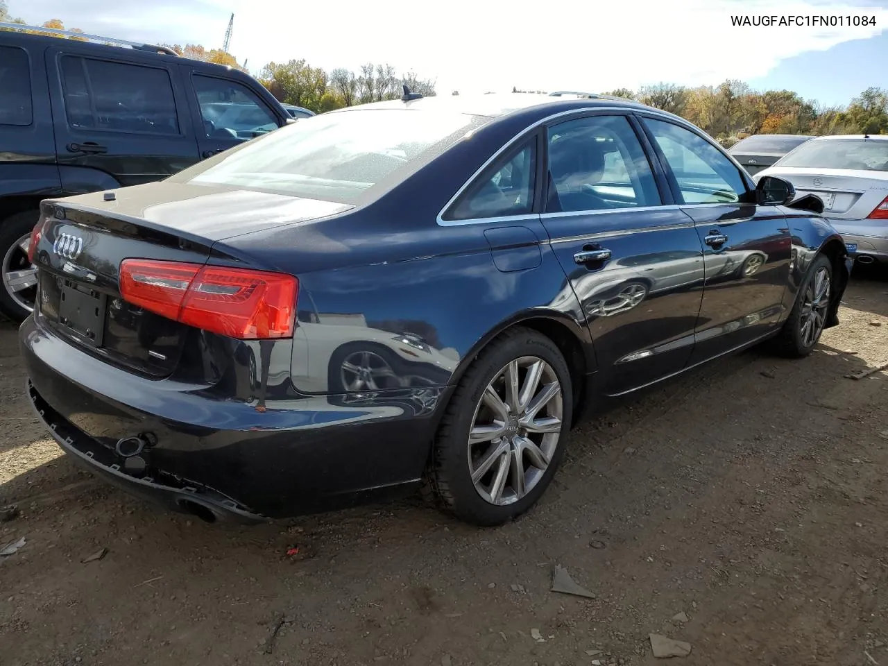 2015 Audi A6 Premium Plus VIN: WAUGFAFC1FN011084 Lot: 76490624