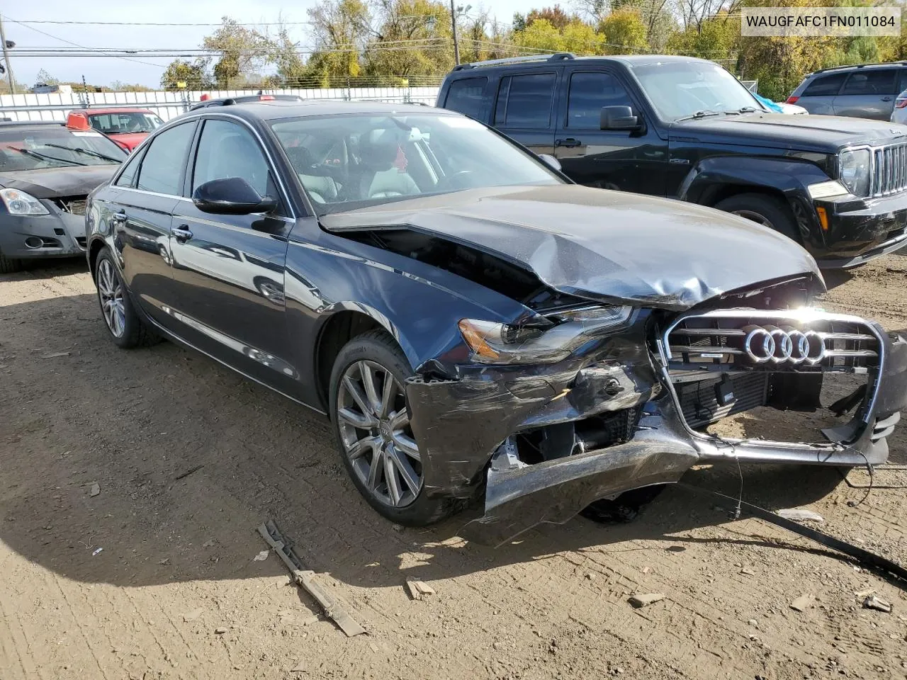 2015 Audi A6 Premium Plus VIN: WAUGFAFC1FN011084 Lot: 76490624