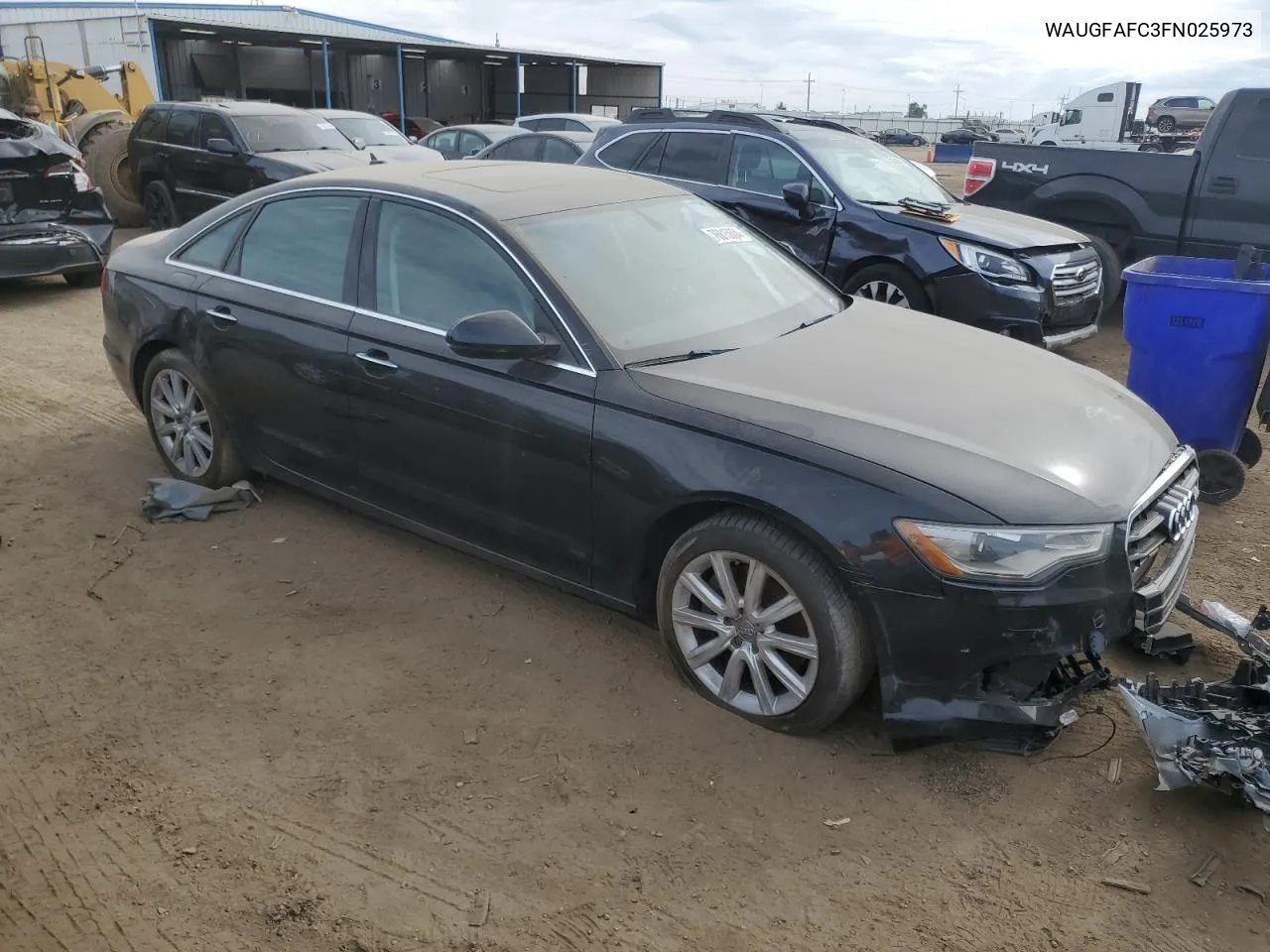 WAUGFAFC3FN025973 2015 Audi A6 Premium Plus