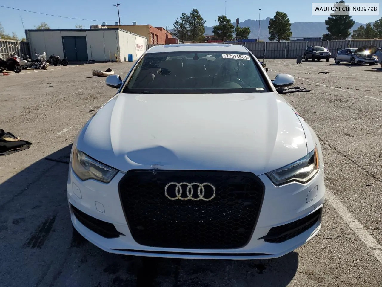 2015 Audi A6 Premium Plus VIN: WAUFGAFC8FN029798 Lot: 77614554