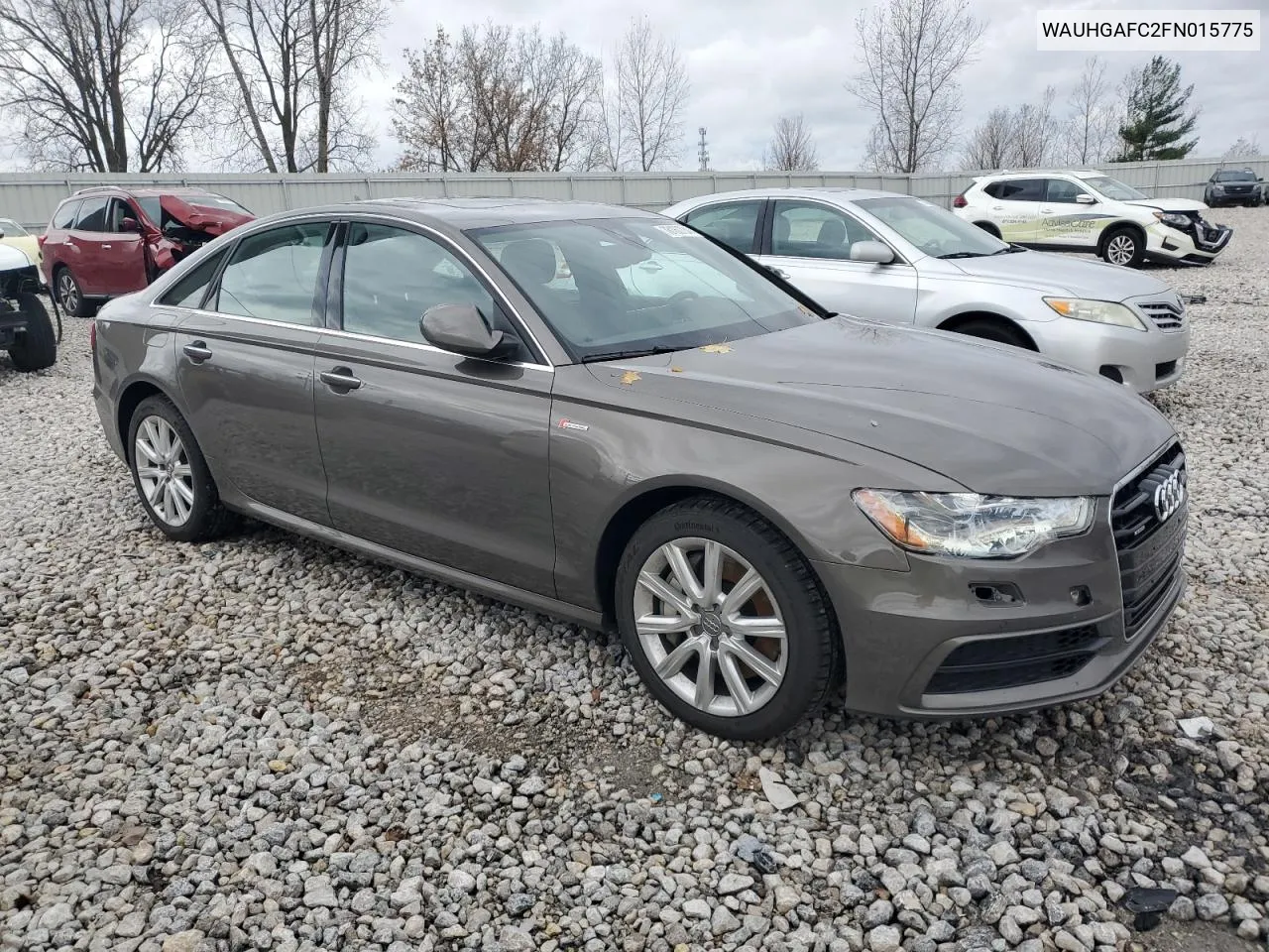 2015 Audi A6 Prestige VIN: WAUHGAFC2FN015775 Lot: 78160734