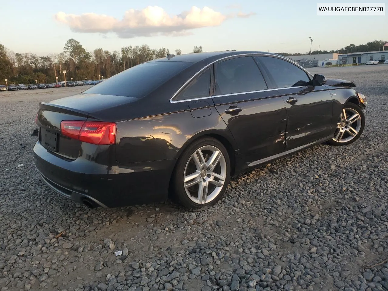 2015 Audi A6 Prestige VIN: WAUHGAFC8FN027770 Lot: 78620244