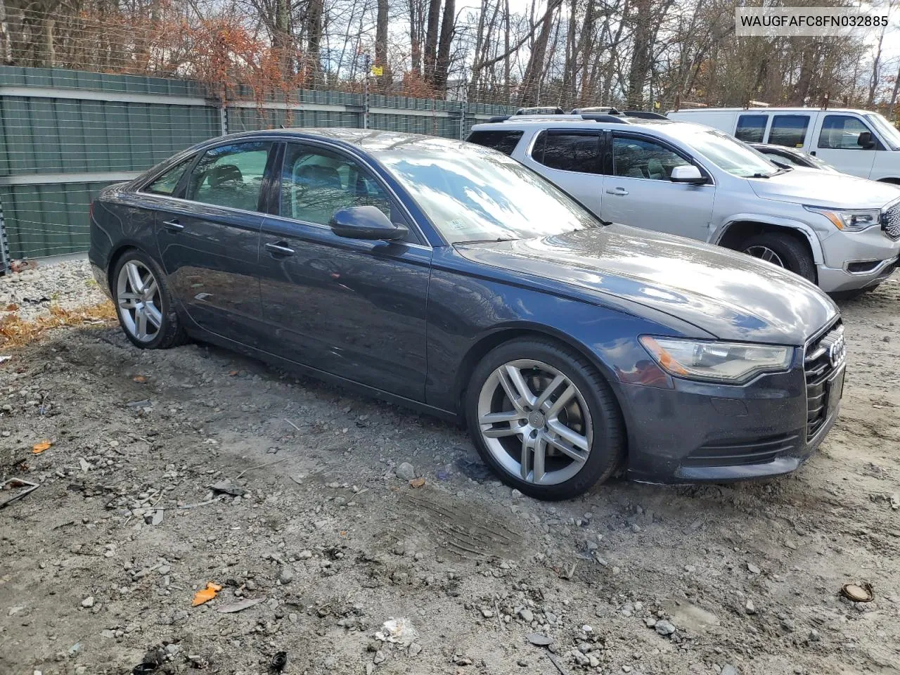 2015 Audi A6 Premium Plus VIN: WAUGFAFC8FN032885 Lot: 79805274